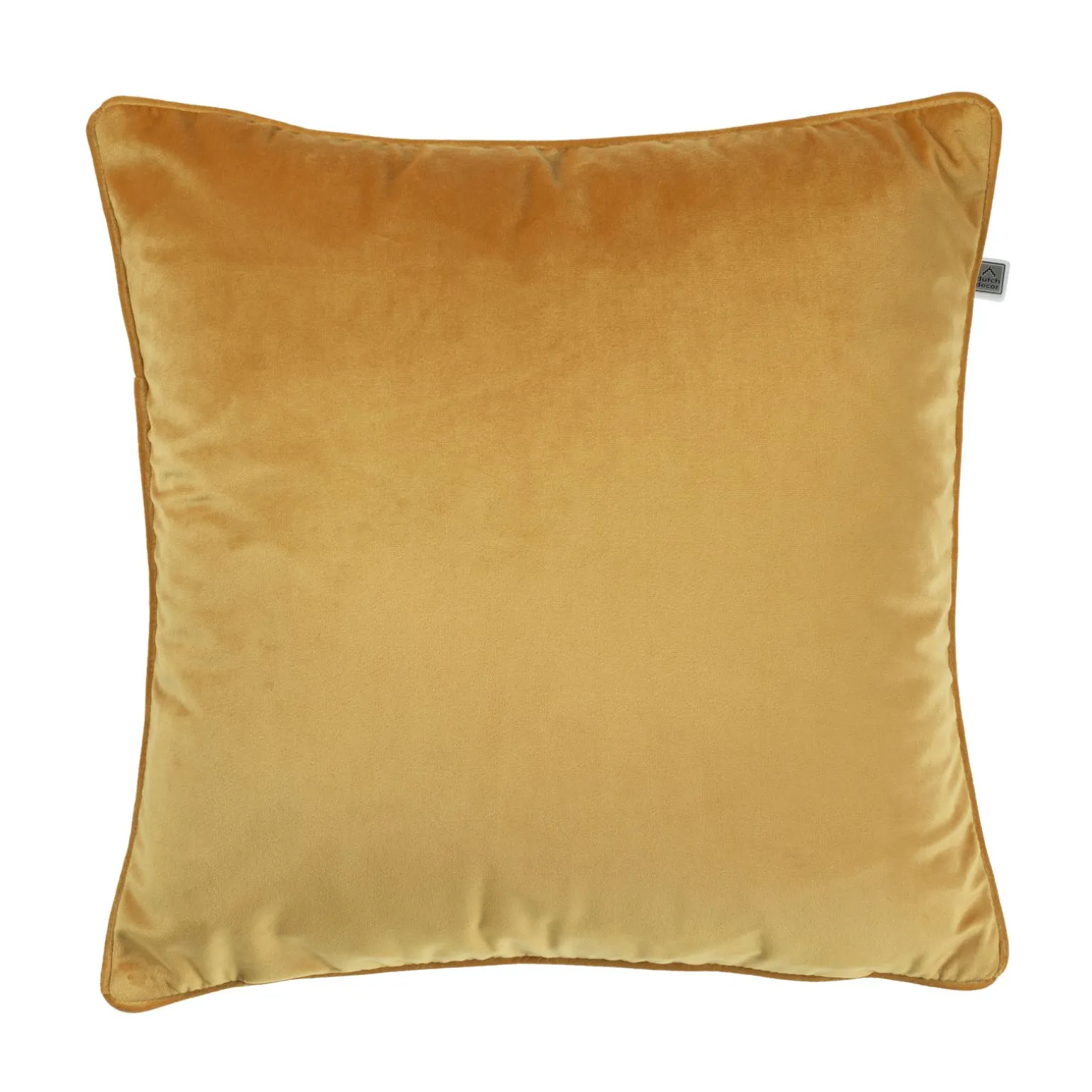 Coussin FYN coloris jaune moutarde 45 x 45 cm - 4MURS