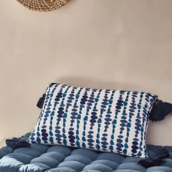 Coussin GABANNA coloris bleu 40 x 60 cm - 4MURS