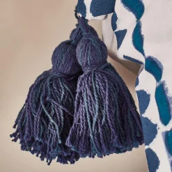 Coussin GABANNA coloris bleu 40 x 60 cm - 4MURS