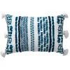 Coussin GABBY coloris bleu 40 x 60 cm - 4MURS
