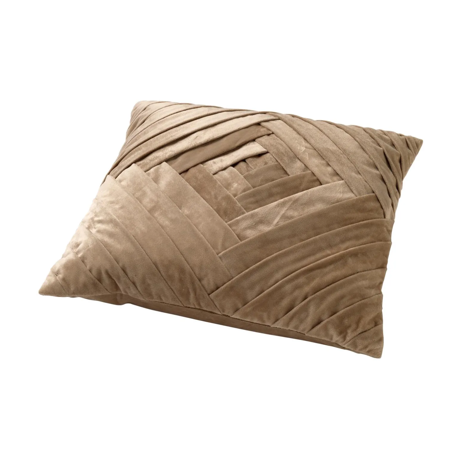 Coussin ILLY coloris taupe 45 x 45 cm - 4MURS