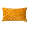 Coussin MEIM coloris jaune moutarde 30 x 50 cm - 4MURS