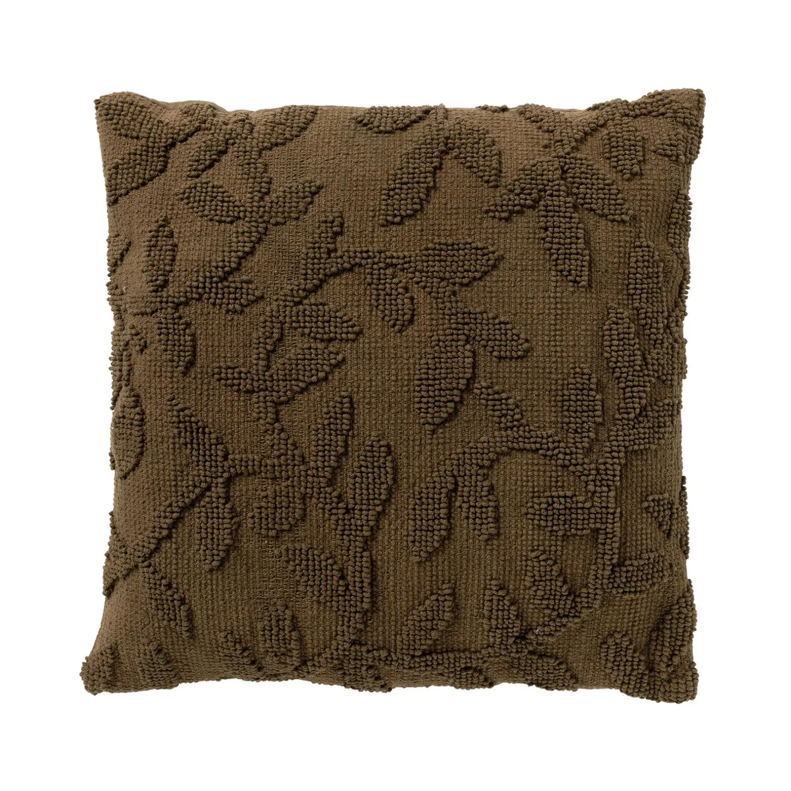 Coussin MIRA coloris Brun chocolat 45 x 45 cm - 4MURS