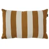 Coussin MONI coloris ocre/ivoire 55 x 35 cm - 4MURS
