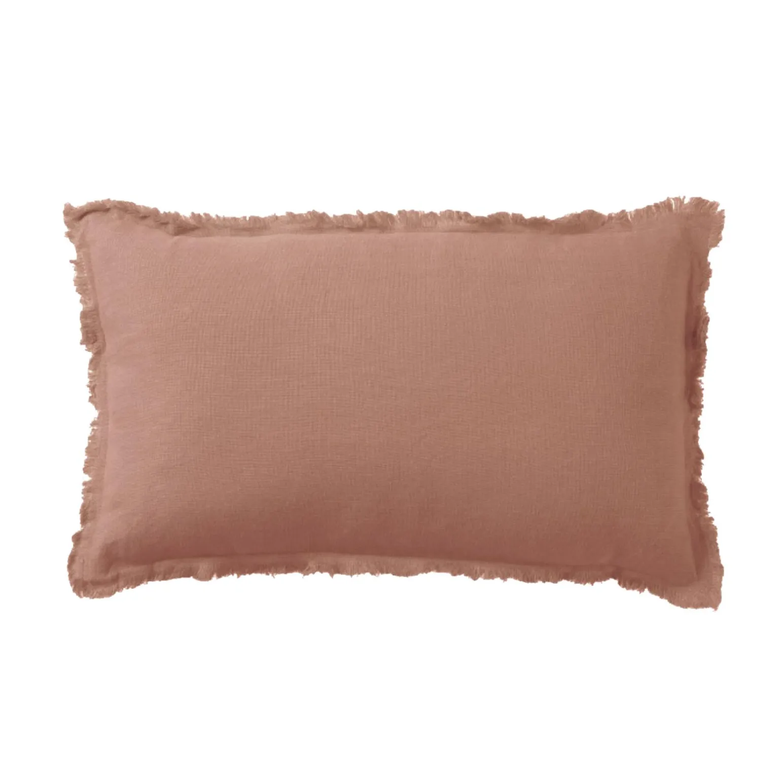 Coussin NAYA coloris Rose cameo 30 x 50 cm - 4MURS