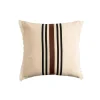 Coussin PARKER coloris brun 45 x 45 cm - 4MURS
