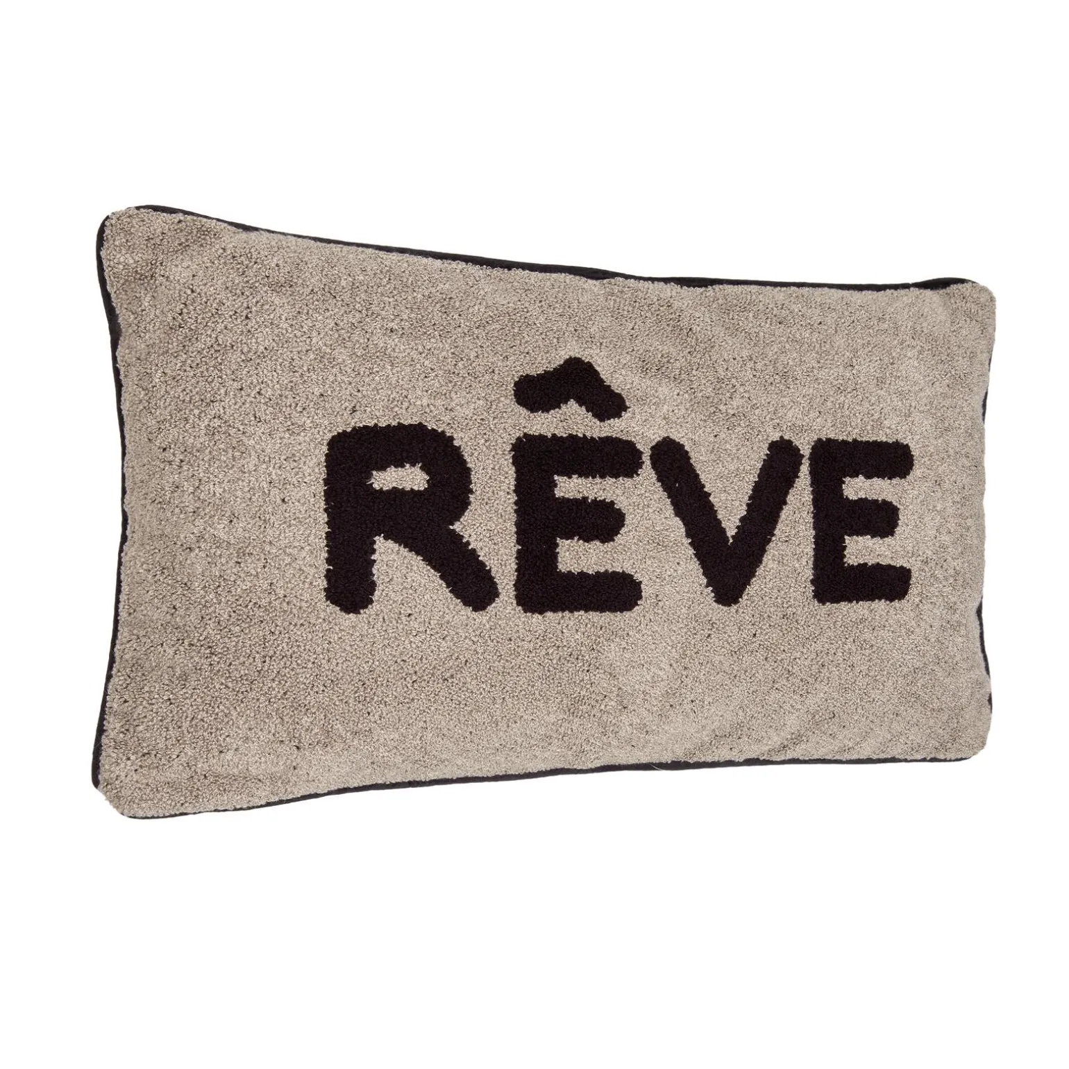 Coussin REVE coloris taupe 30 x 50 cm - 4MURS
