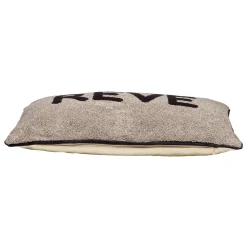 Coussin REVE coloris taupe 30 x 50 cm - 4MURS