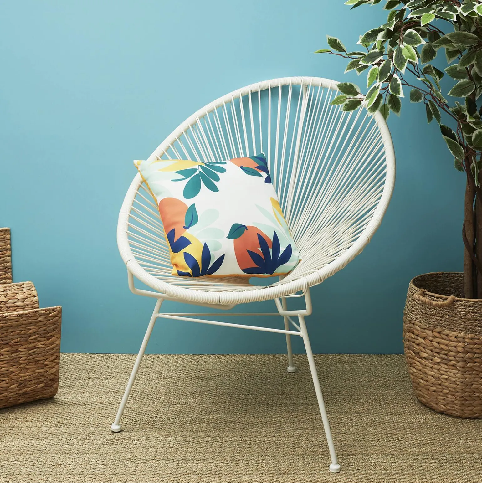 Coussin RIO coloris multicolore 40 x 40 cm - 4MURS