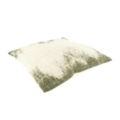 Coussin ROBIN coloris vert lichen 45 x 45 cm - 4MURS