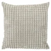 Coussin ROME coloris gris perle 45 x 45 cm - 4MURS