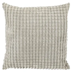 Coussin ROME coloris gris perle 45 x 45 cm - 4MURS