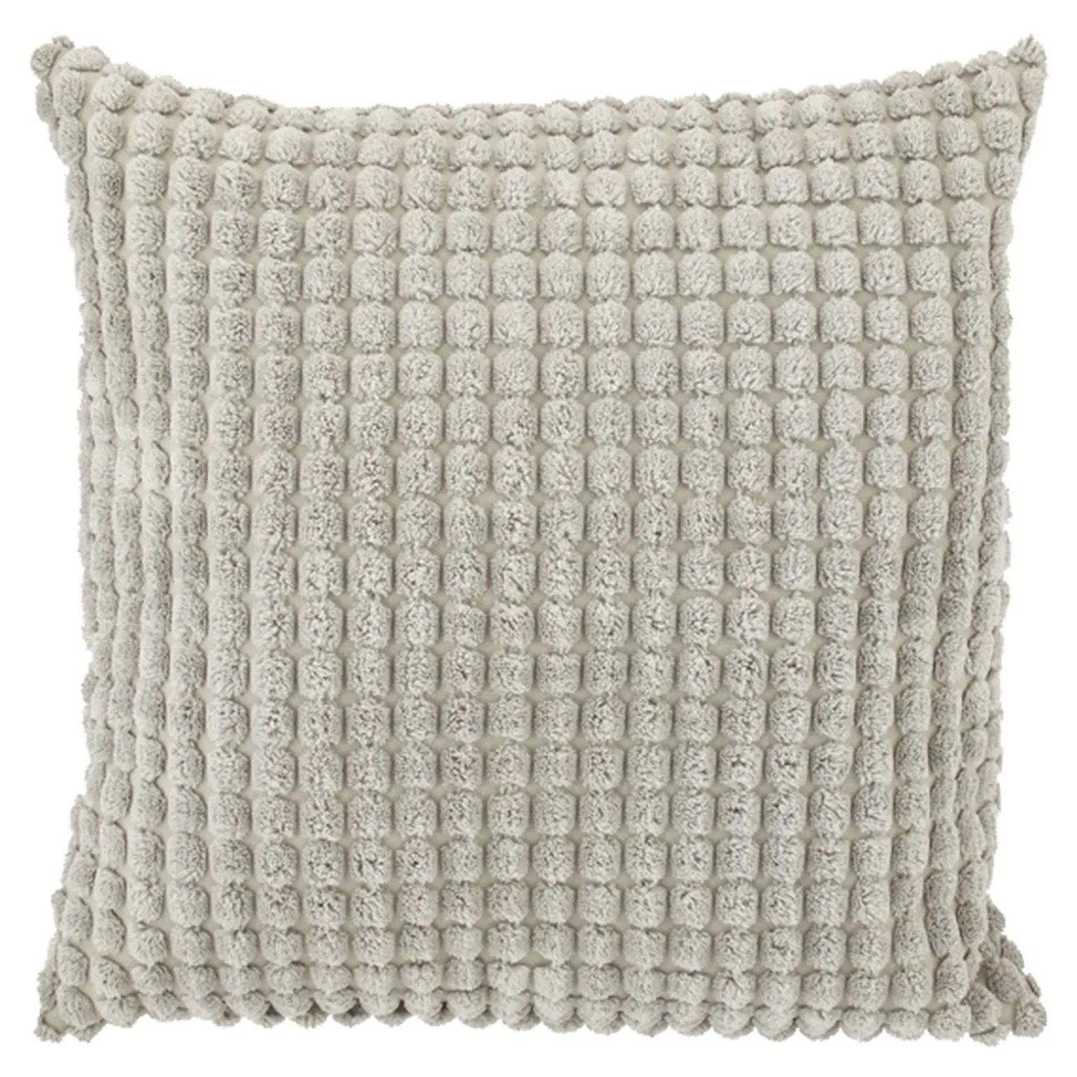 Coussin ROME coloris gris perle 45 x 45 cm - 4MURS