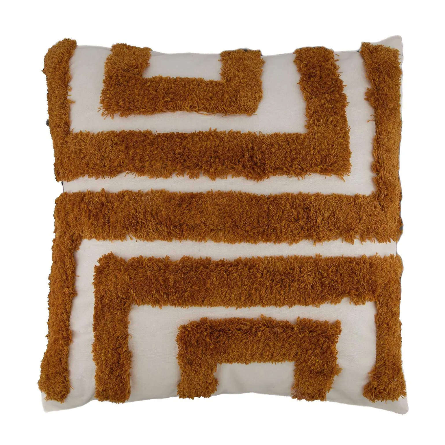 Coussin SQUAR coloris cuivre 45 x 45 cm - 4MURS