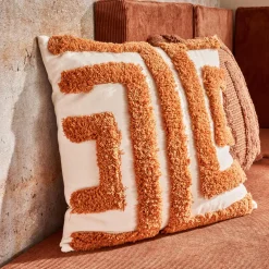 Coussin SQUAR coloris cuivre 45 x 45 cm - 4MURS