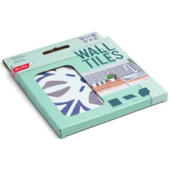 d-c-fix Revêtement adhésif MINI WALL TILES CUBIA BLUE bleu - 4MURS