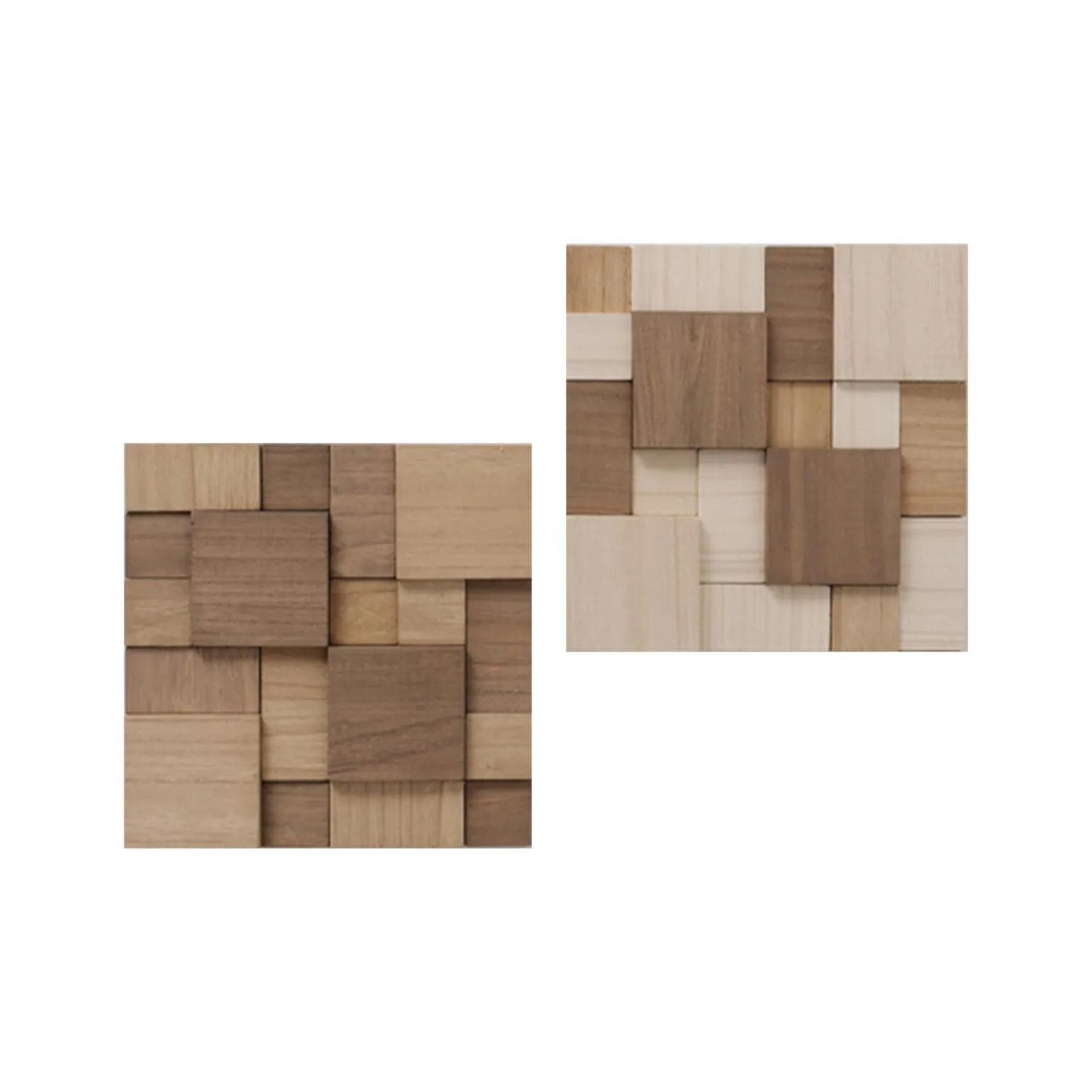 Déco murale CASSE TETE coloris marron - 4MURS