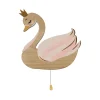 Déco murale CYGNE coloris beige rosé - 4MURS