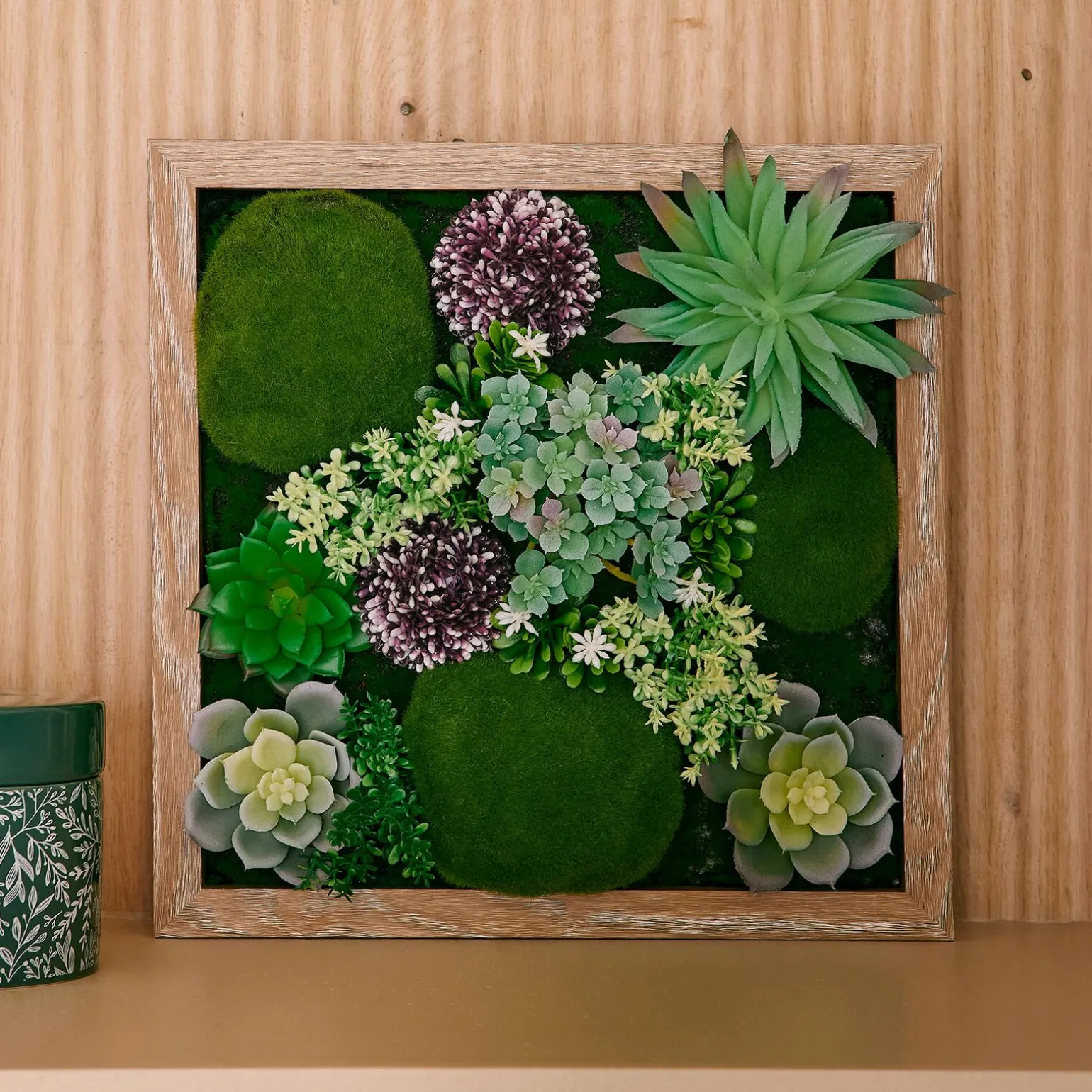 Déco murale EDEN coloris vert - 4MURS