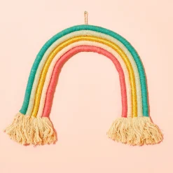 Décoration à suspendre ARC EN CIEL multicolore hauteur 30 cm - 4MURS