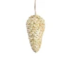 Décoration à suspendre POMME DE PIN S coloris paille - 4MURS