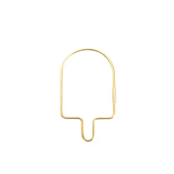 Donkey Porte clef GLACE coloris or - 4MURS