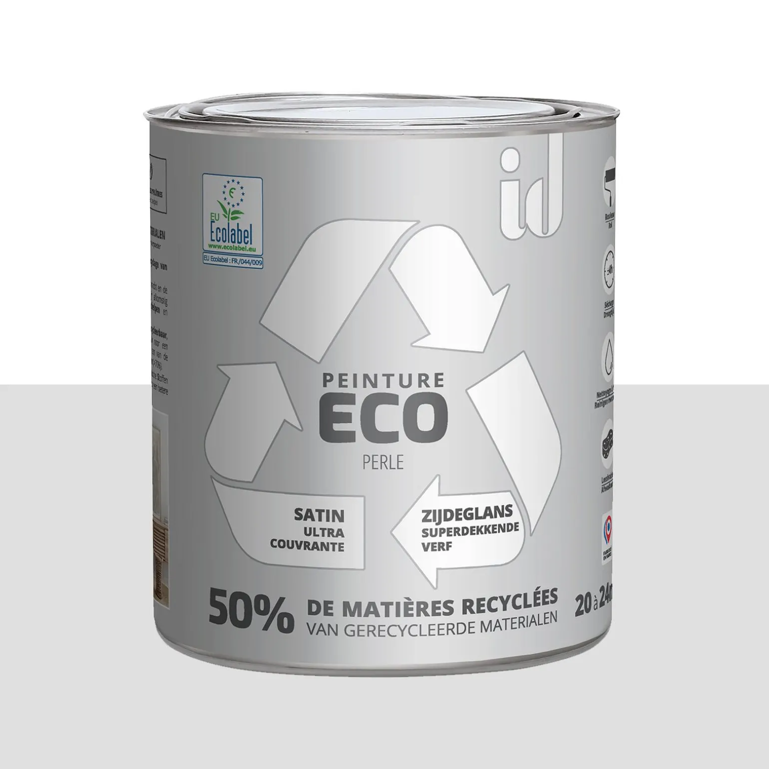 ECO ID Peinture ECO Peinture perle Satiné 2 L - 4MURS