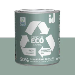 ECO ID Peinture ECO Peinture eucalyptus Satiné 2 L - 4MURS