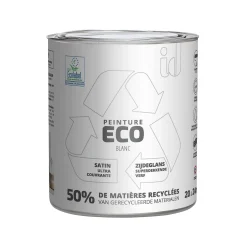 ECO ID Peinture ECO Peinture blanc Satiné 2 L - 4MURS