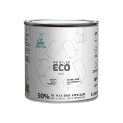 ECO ID Peinture ECO Peinture blanc Satiné 0,5 L - 4MURS