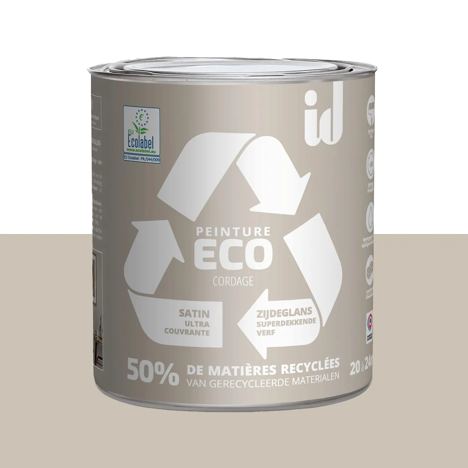 ECO ID Peinture ECO Peinture cordage Satiné 2 L - 4MURS