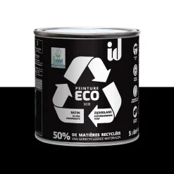 ECO ID Peinture ECO Peinture noir Satiné 0,5 L - 4MURS