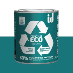 ECO ID Peinture ECO Peinture bleu canard Satiné 2 L - 4MURS