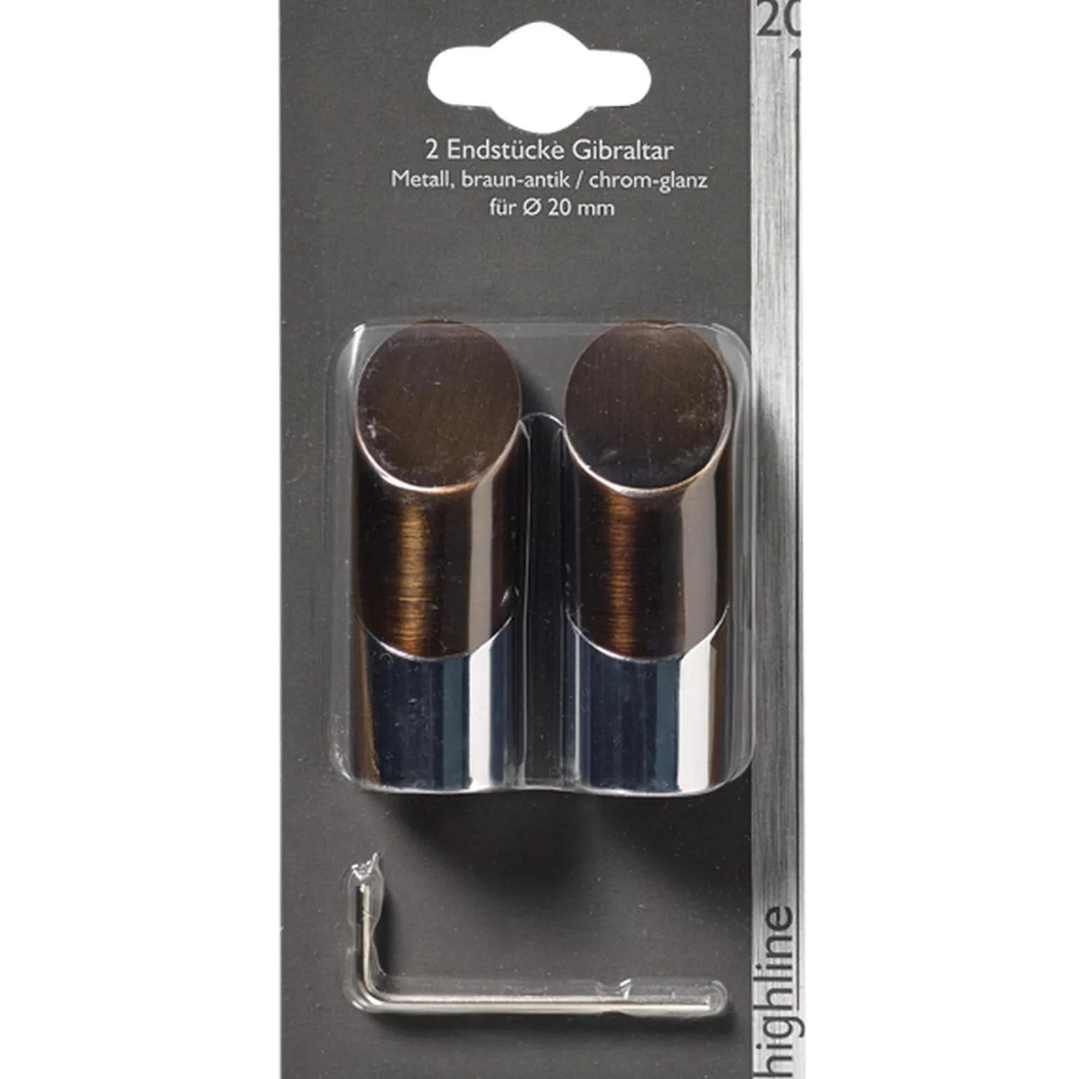 Embout GLACAGE coloris chocolat - 4MURS