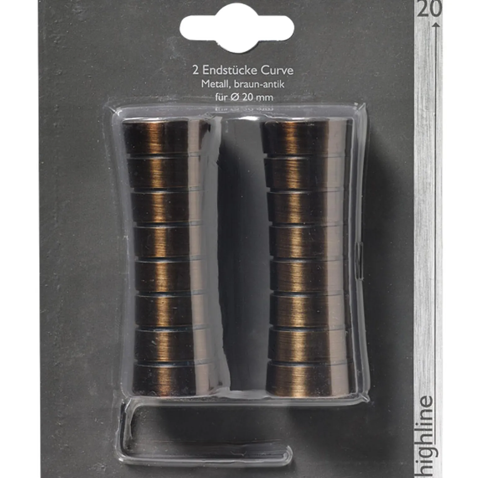 Embout GLACAGE coloris chocolat - 4MURS