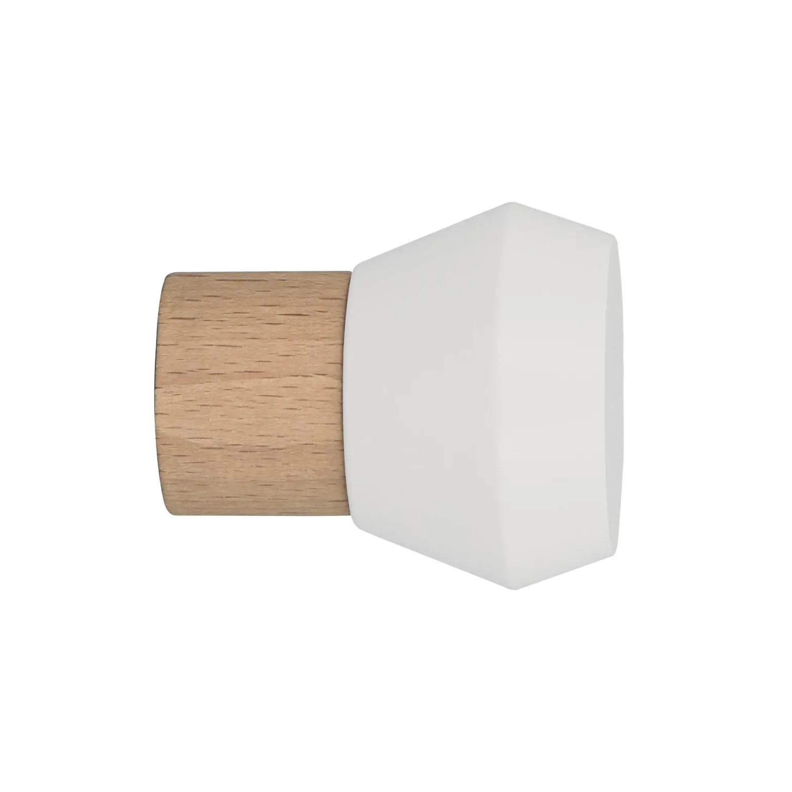 Embout JURA coloris blanc / naturel - 4MURS