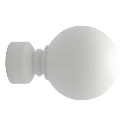 Embout VELOURS coloris blanc grainé - 4MURS