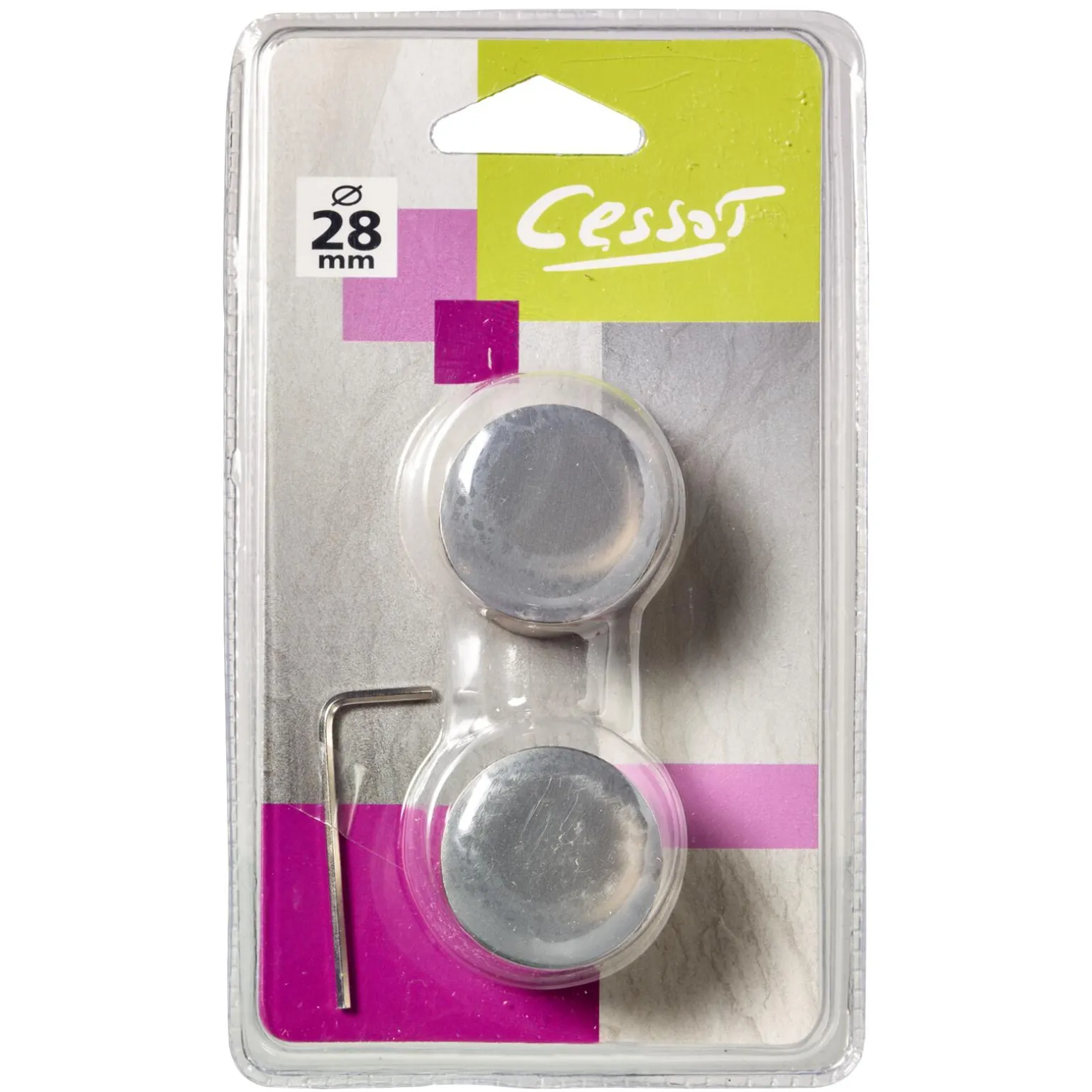 Embout ZEN coloris nickel givré - 4MURS
