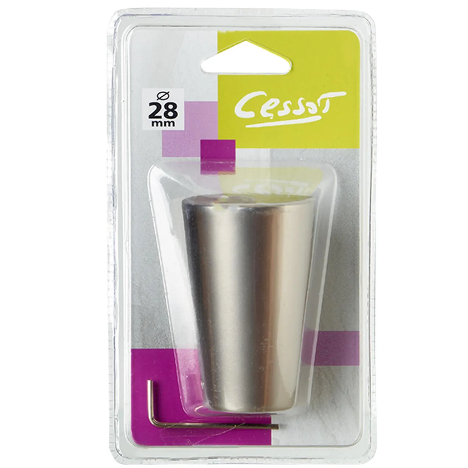 Embout ZEN coloris nickel givré - 4MURS