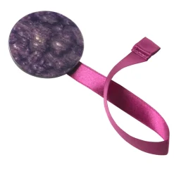 Embrasse aimantée NACRE RONDE coloris violet - 4MURS