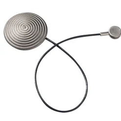 Embrasse aimantée SPIRALE coloris argent - 4MURS