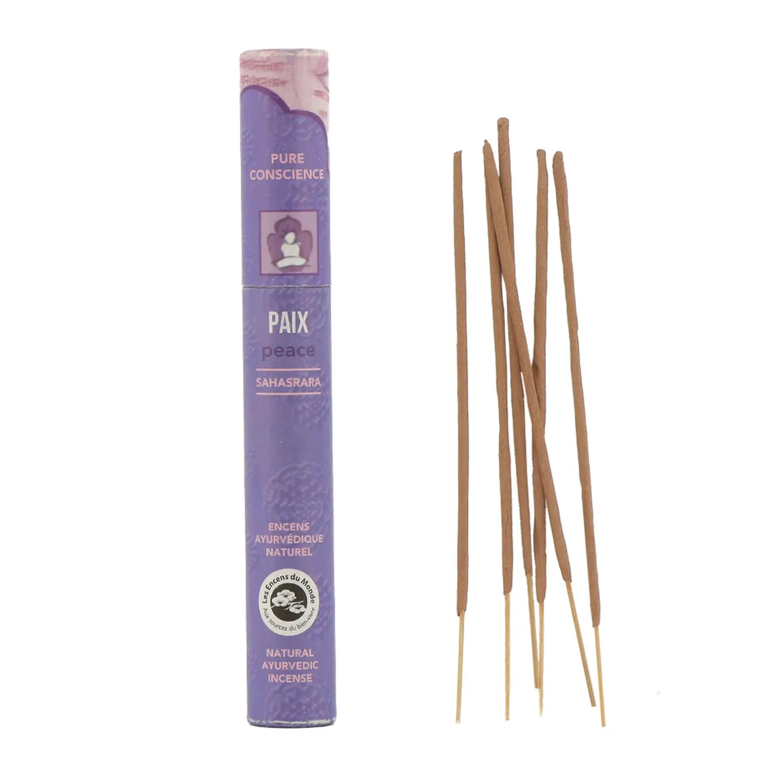 Encens du monde Baton encens AYURVEDIQUE PAIX - 4MURS