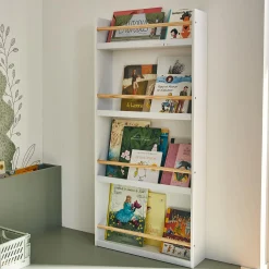 Etagère en bois BILLY coloris blanc - 4MURS