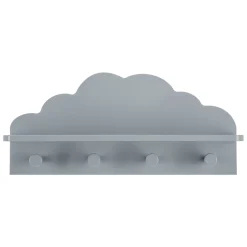 Etagère en bois LITTLE CLOUD coloris gris - 4MURS