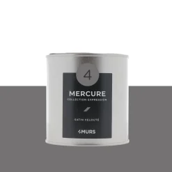 Expression Peinture Finition Peinture mercure Satiné 0,5 L - 4MURS