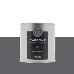 Expression Peinture Finition Peinture carbone Satiné 0,5 L - 4MURS
