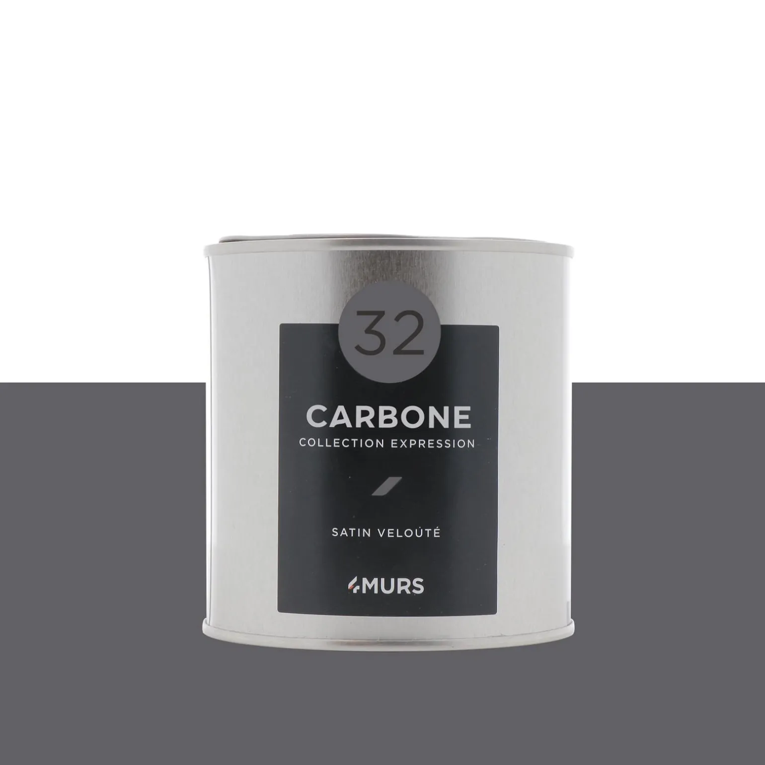Expression Peinture Finition Peinture carbone Satiné 0,5 L - 4MURS