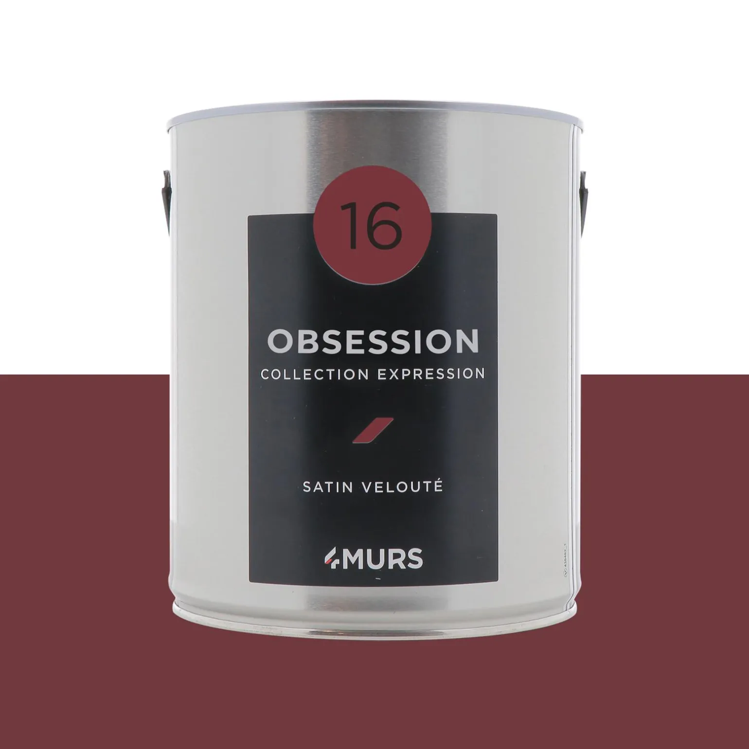 Expression Peinture Multi-supports Peinture rouge obsession Satiné