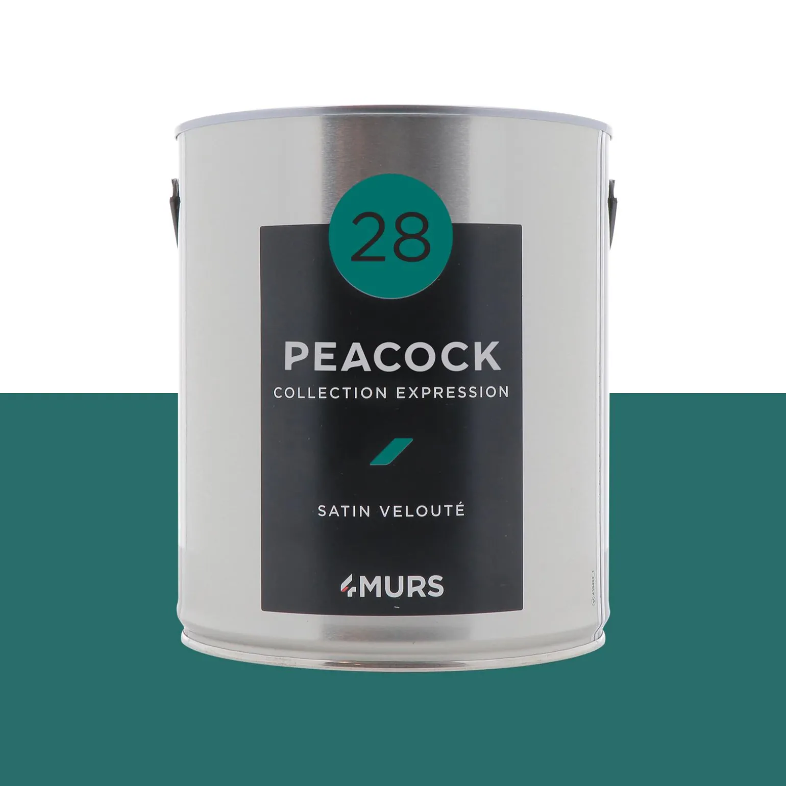 Expression Peinture Multi-supports Peinture peacock Lisse - 4MURS