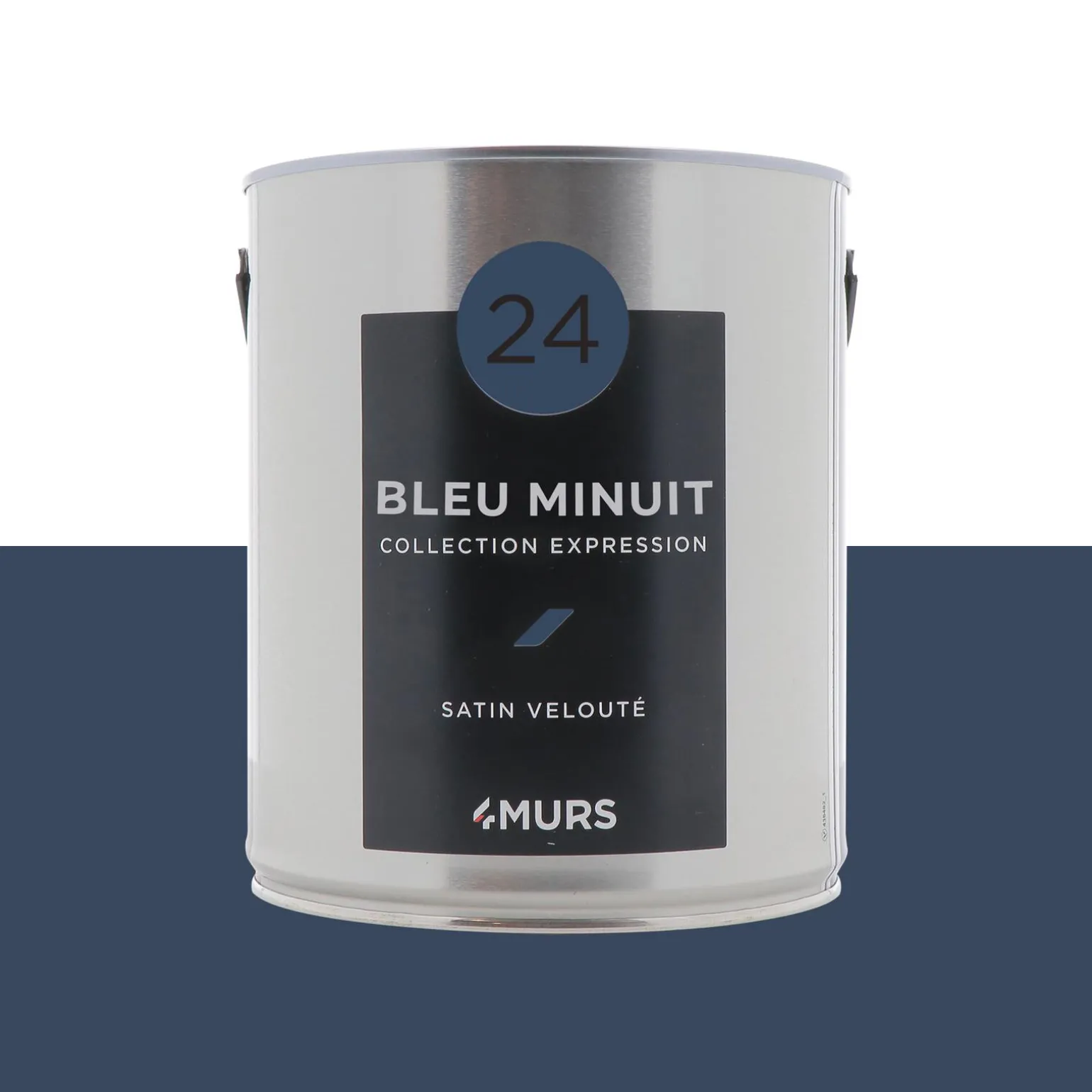 Expression Peinture Multi-supports Peinture bleu minuit Satiné - 4MURS